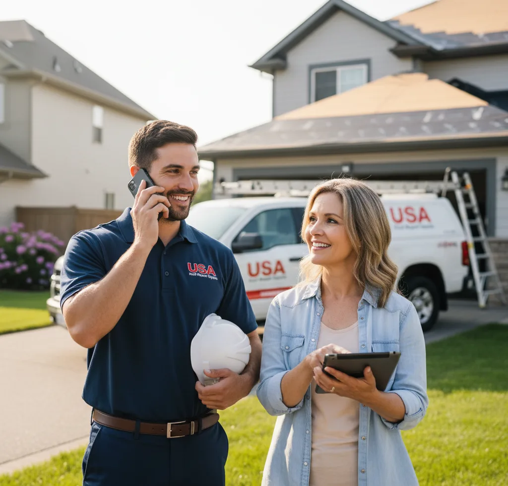 USA Roof Repair Experts customer support in Berlin